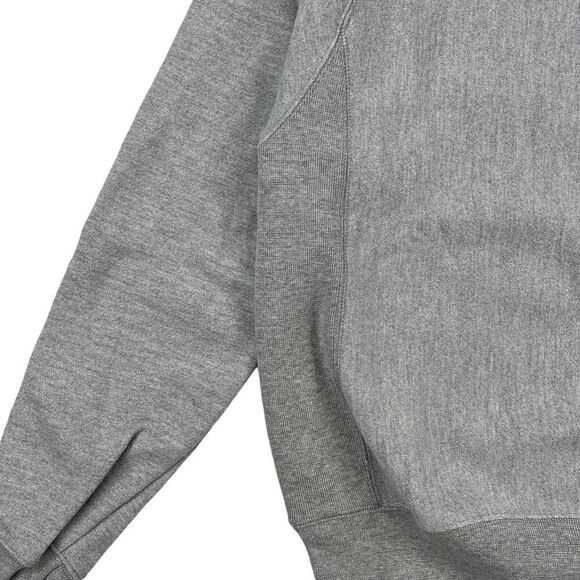 New Champion Men Grey Sweatshirt Crewneck Long Sleeve Pullover Logo US XS - Picture 6 of 10